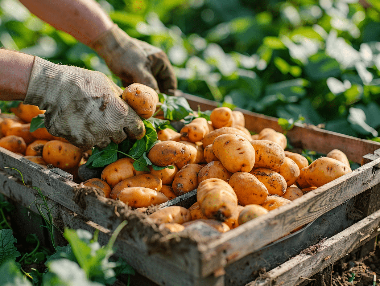 Rendement patate douce au mètre carré : optimisez votre potager