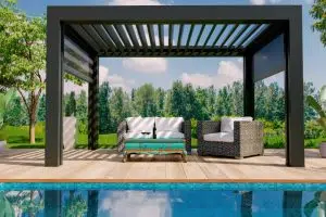 3 raisons d’opter pour une pergola bioclimatique avec un store latéral