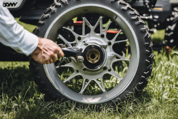 Enlever roue arrière tracteur pelouse : astuces et solutions efficaces