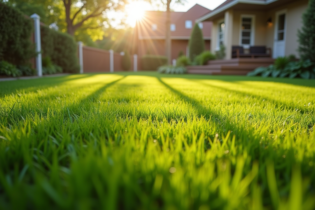 Tondre des lignes parfaites : astuces et techniques pour une pelouse impeccable