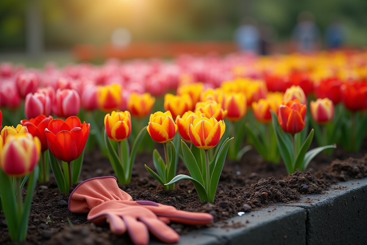 fleurs plantation