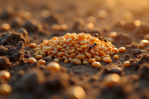 Graines de gazon : les fourmis en sont-elles friandes ?
