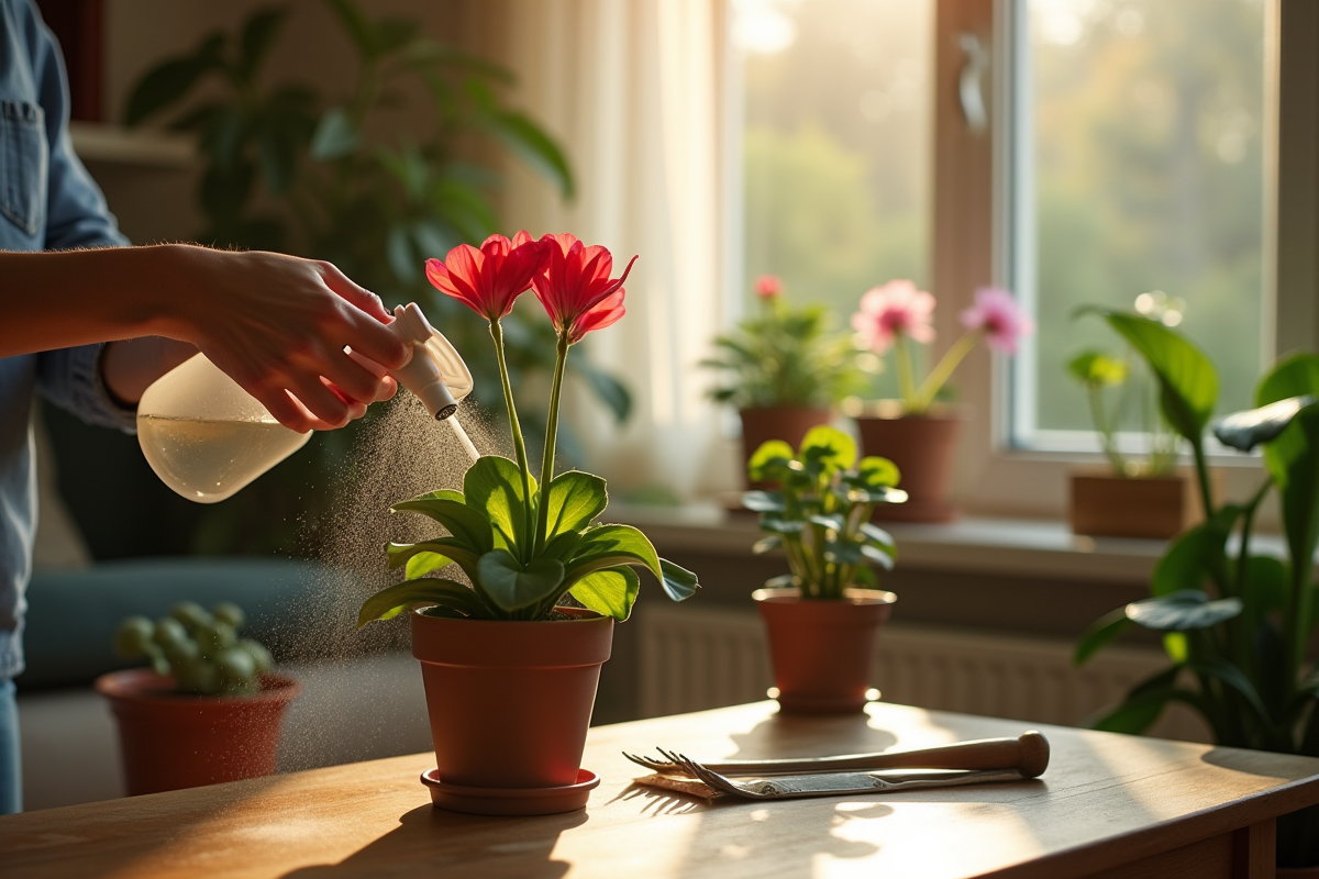 fleurs intérieur