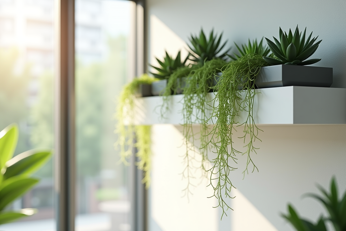 Plantes grasses retombantes : embellissez votre intérieur