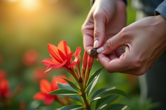 Main faisant une erreur lors de la propagation du nerium oleander