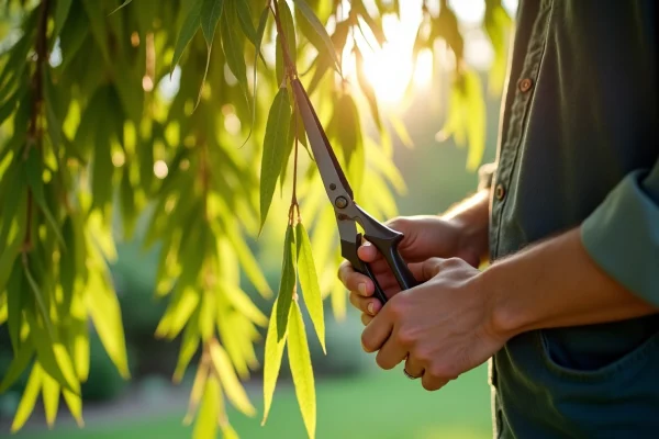 Les meilleures techniques pour tailler votre saule crevette : guide complet