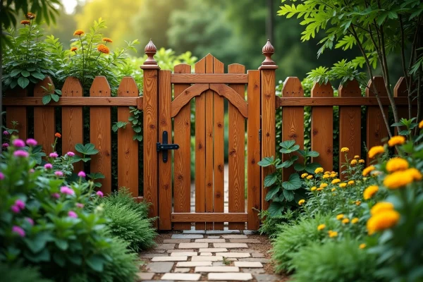 Panneau de bois pour clôture : les styles et designs pour sublimer votre jardin