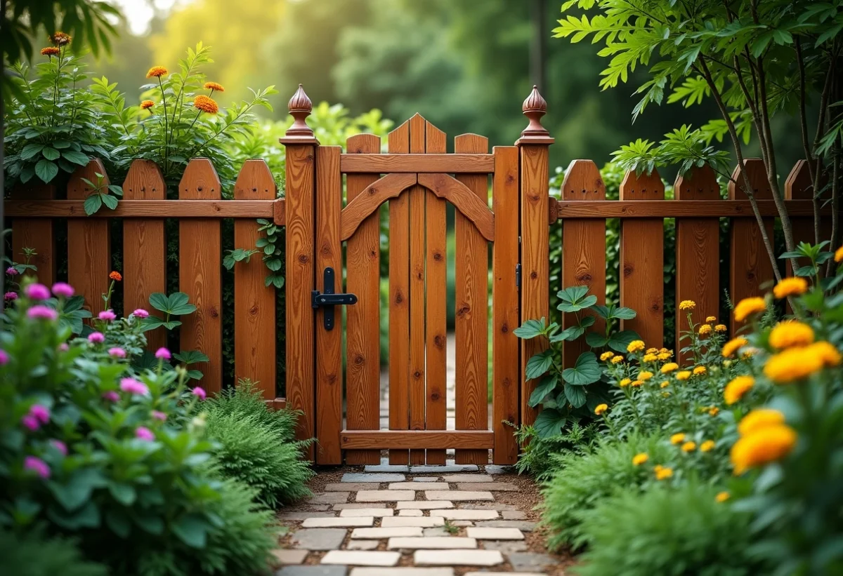 Panneau de bois pour clôture : les styles et designs pour sublimer votre jardin