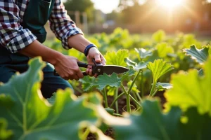 Tailler le butternut au potager pour une croissance optimale