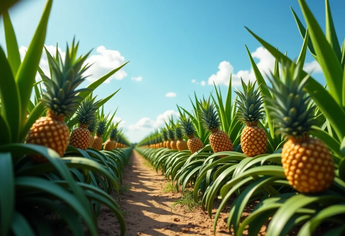 Ananas : découvrez comment et où il pousse vraiment