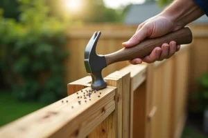 Comment installer une clôture en bois pour jardin : guide pas à pas