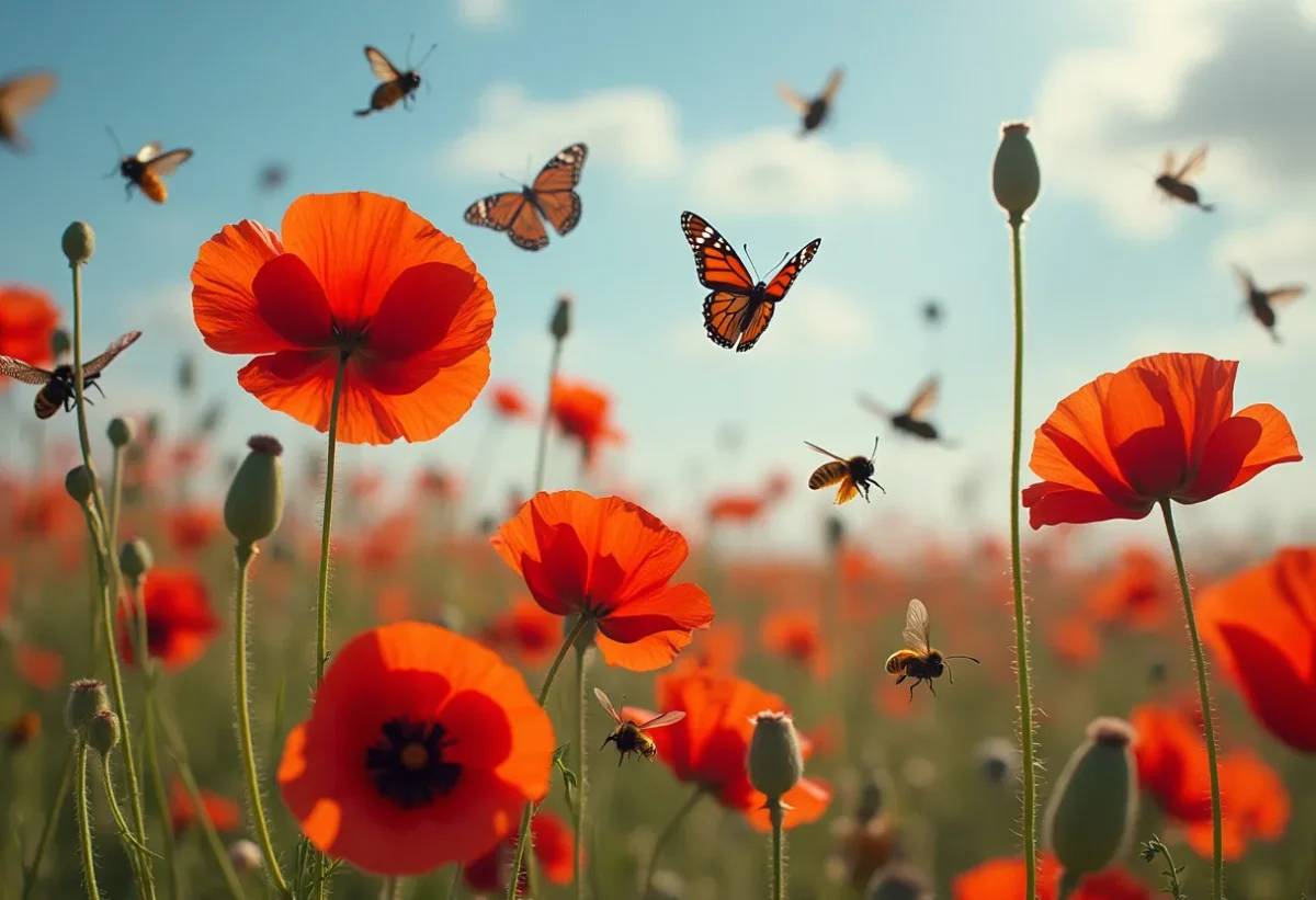 Pavot coquelicot et biodiversité : un rôle essentiel dans nos écosystèmes